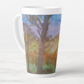 サンセットツリー カフェラテマグ (左アングル)