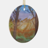 サンセットツリー セラミックオーナメント (右)