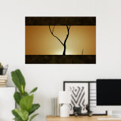 サンセットツリー ポスター (ホームオフィス)