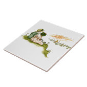 サンセットツーガールズボートケイト・グリーンアウェイ タイル (側面)