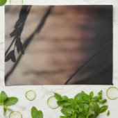 サンセットティータオル40.6 cm x 61 cm キッチンタオル (折り畳み)