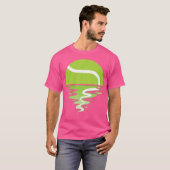 サンセットテニスボール Tシャツ (正面フル)