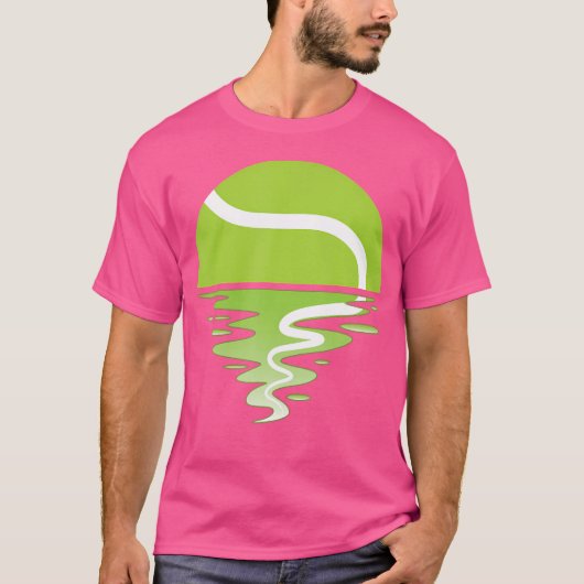 サンセットテニスボール Tシャツ (正面)
