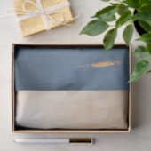 サンセットデコパージュの帆船 薄葉紙 (ギフト)