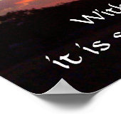 サンセットデシデラタ ポスター (角)