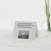 サンセットデューングラスIBSPノートカード シーズンカード (裏面)