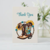 サンセットトレイル：心のこもった西洋サンキューカード サンキューカード (スタンド正面)