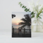 サンセットドクターズケーブビーチモベイジャマイカ ポストカード (スタンド正面)