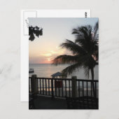 サンセットドクターズケーブビーチモベイジャマイカ ポストカード (正面/裏面)