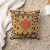 サンセットドリーム» Turkish Yellow Kilim Pillows: クッション (ブランケット)