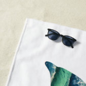 サンセットドルフィンビーチ ビーチタオル (インサイチュ)