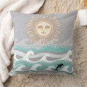 サンセットドルフィン クッション (ブランケット)