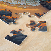 サンセットナイトシービュージグソーパズル ジグソーパズル (側面)