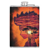 サンセットナイトフラスコ フラスク (裏面)