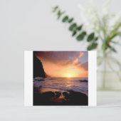 サンセットナパリコーストハワイ ポストカード (スタンド正面)