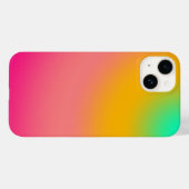 サンセットネオン グラデーション Case-Mate iPhoneケース (裏面 (横))
