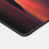 サンセットノバスコシア美しいビーチ風景 デスクマット (コーナー)