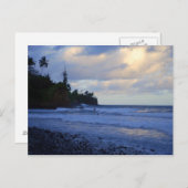 サンセットハワイアンサーファーズハガキ ポストカード (正面/裏面)