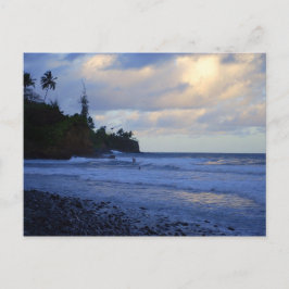 サンセットハワイアンサーファーズハガキ ポストカード