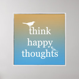 サンセットハ考えッピー キャンバスプリント