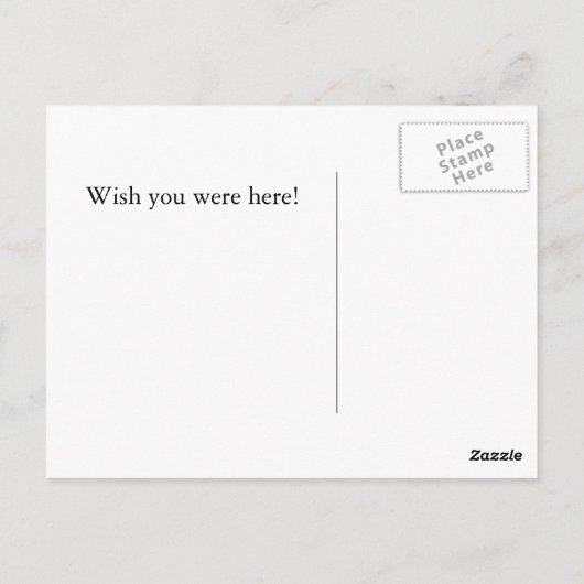 サンセットバイザハンティントンビーチピアinカリフォルニア ポストカード (裏面)