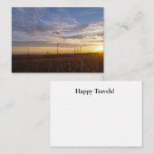 サンセットバイビーチ ノートカード (正面/裏面)