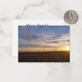 サンセットバイビーチ ノートカード (正面/裏面インサイチュ)