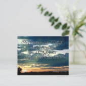 サンセットバイブルの詩 ポストカード (スタンド正面)