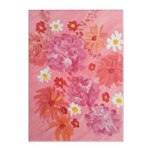 サンセットバラフローラアクリルウォールアート， 10x14