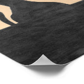 サンセットバードツリーシルエットby Julia Hanna. ポスター (角)