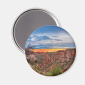 サンセットバーニングリッジコロラドナショナルモニュメント マグネット (正面/裏面)