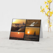 サンセットパパ カード (黄色い花)