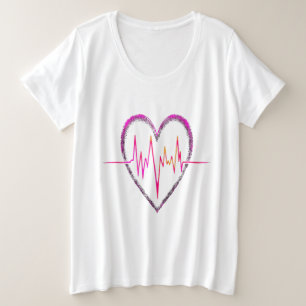 サンセットパラダイスバケーション プラスサイズTシャツ