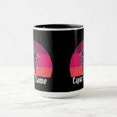 サンセットパーティー海賊スケルトンキャプテン マグカップ (中央)