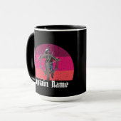 サンセットパーティー海賊スケルトンキャプテン マグカップ (正面左)