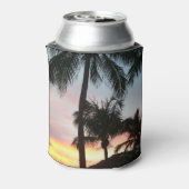 サンセットパームズトロピカルランドスケープ写真 缶クーラー (缶裏面)