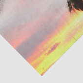 サンセットパームズトロピカルランドスケープ写真 薄葉紙 (詳細)