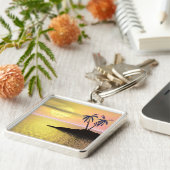 サンセットパームツリーズ キーホルダー (側面)