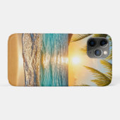 サンセットパームビーチ Case-Mate iPhoneケース (裏面(横))