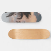 サンセットパーム#1 #tropical #wall #decor #art スケートボード (横)