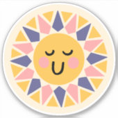 サンセットビニールステッカー シール (正面)