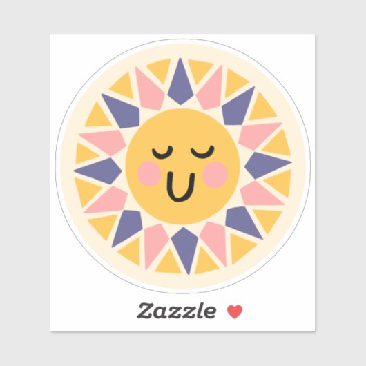 サンセットビニールステッカー シール (シート)