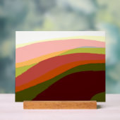 サンセットビベス抽象芸術アート206 アクリルサイン (ニュートラル)