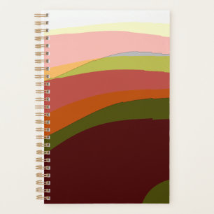 サンセットビベス抽象芸術アート206 プランナー手帳