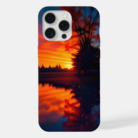 サンセットビュー・ツー iPhoneケース (裏面)