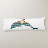 サンセットビーチイルカ ボディピロー (裏面)