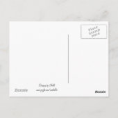 サンセットビーチウィズドリームことわざ ポストカード (裏面)