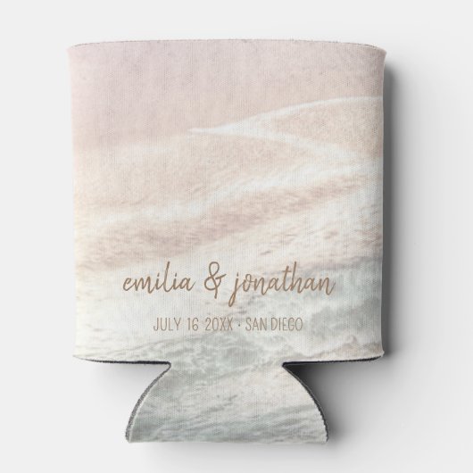 サンセットビーチウェディング 缶クーラー (裏面)