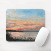 サンセットビーチショアライン マウスパッド (マウス)