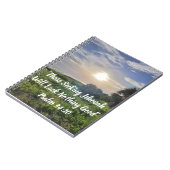 サンセットビーチシーンノートブック ノートブック (左側)